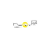 STANDARD DisplayPort-DVI Adapter, DP Stecker-DVI Buchse