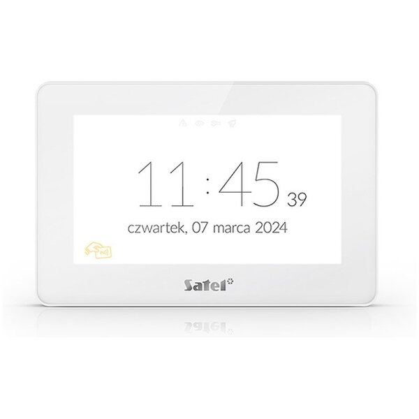 Satel INT-TSH2R-W Bedienteil, 7 Touchscreen