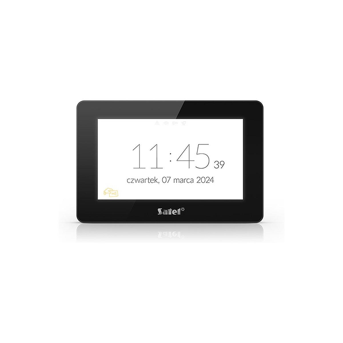 Satel INT-TSH2R-B Bedienteil, 7 Touchscreen