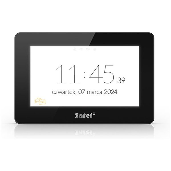 Satel INT-TSH2R-B Bedienteil, 7 Touchscreen