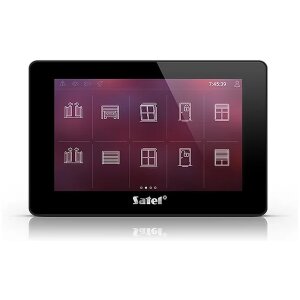 Satel INT-TSH2R-B Bedienteil, 7 Touchscreen