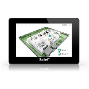 Satel INT-TSH2R-B Bedienteil, 7 Touchscreen