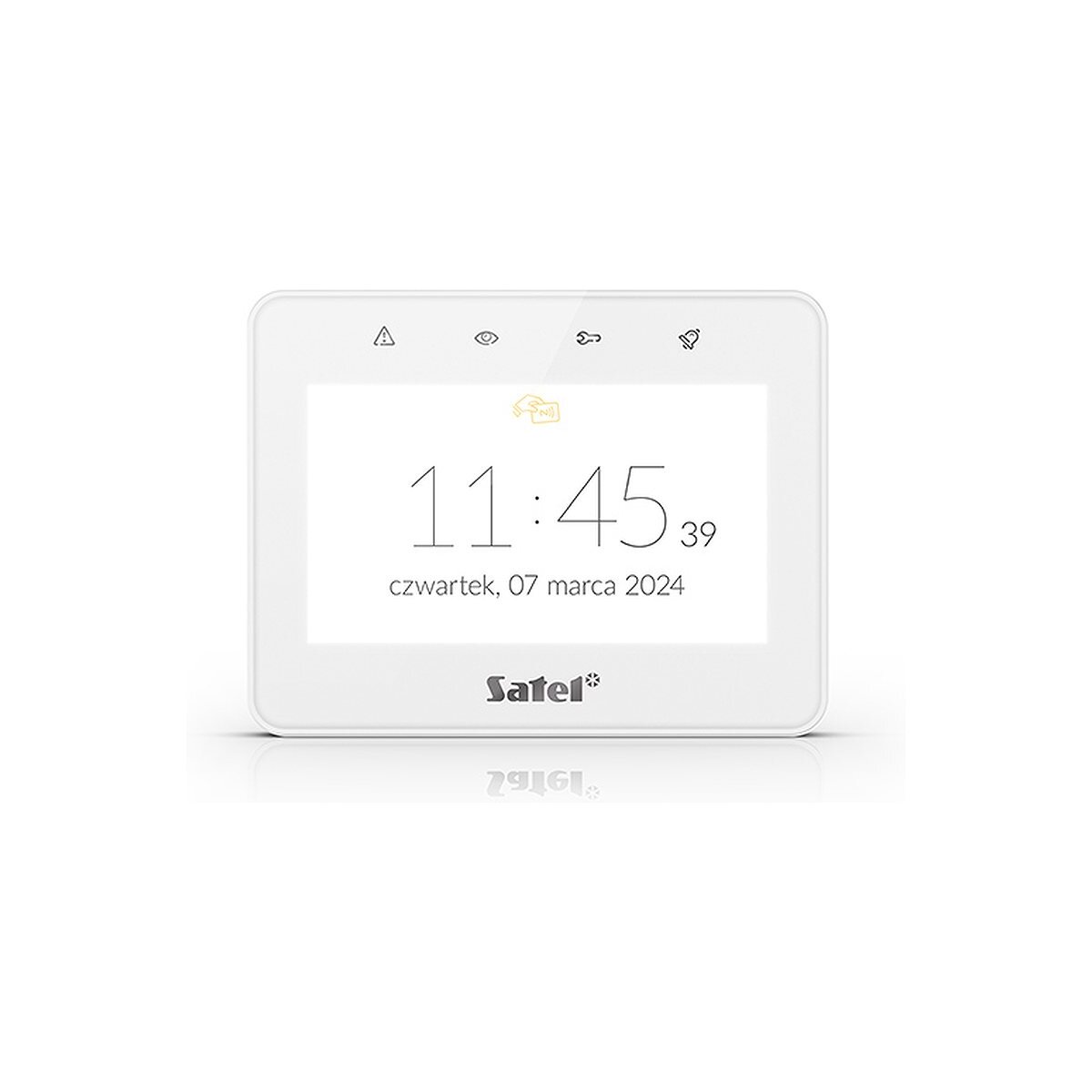 Satel INT-TSG2R-W Bedienteil, 4,3 Touchscreen
