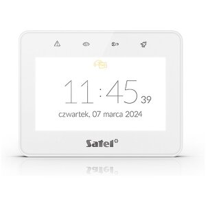 Satel INT-TSG2R-W Bedienteil, 4,3 Touchscreen