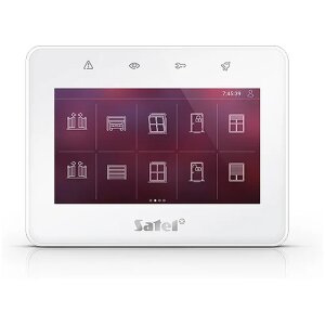 Satel INT-TSG2R-W Bedienteil, 4,3 Touchscreen