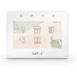 Satel INT-TSG2R-W Bedienteil, 4,3 Touchscreen