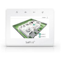 Satel INT-TSG2R-W Bedienteil, 4,3 Touchscreen