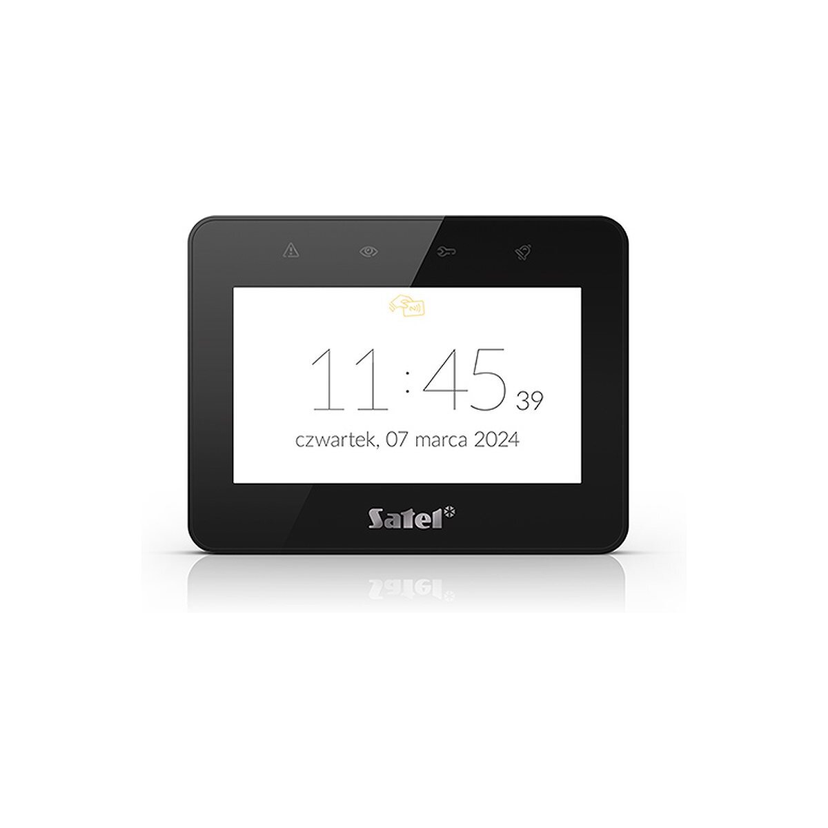 Satel INT-TSG2R-B Bedienteil, 4,3 Touchscreen