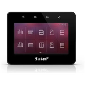 Satel INT-TSG2R-B Bedienteil, 4,3 Touchscreen