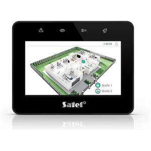 Satel INT-TSG2R-B Bedienteil, 4,3 Touchscreen