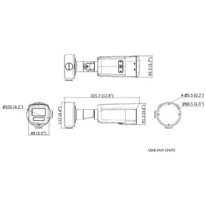 HIKVision DS-2CD3T86G2-4ISY(2.8mm)(H)(eF) IP-Cam