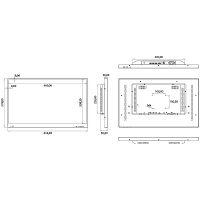 Eneo VMD-FI4K27MC0A 27" LCD Monitor 4K UHD HDMI