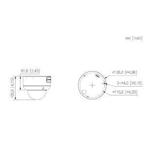 Dahua - IPC-HDBW3849R1P-ZAS-PV-2712-PRO-Black - IP - Dome