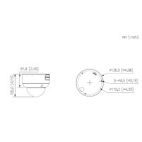 Dahua - IPC-HDBW3849R1P-ZAS-PV-2712-PRO-Black - IP - Dome