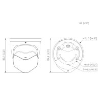 Dahua - IPC-PDW3859-A180-E2-AS-PV-0280B - IP - Eyeball - Pano