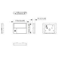 Dahua - ARK30C-RW2(868) - AirShield - Alarm - LCD-Tastatur