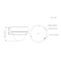 Dahua - HAC-HDBW1500EAP-A-0280B-S2 - HDCVI - Dome