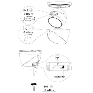 Dahua - IPC-HDW5859TP-ZE-IL-2712 - IP - Eyeball