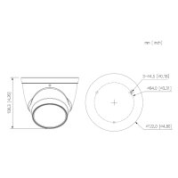 Dahua - IPC-HDW5859TP-ZE-IL-2712-Black - IP - Eyeball