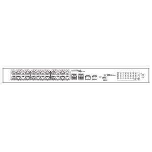 Dahua - CS4226-24ET-375-V2 - Switch - 24 PoE