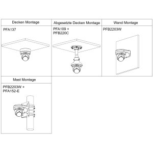Dahua - IPC-HDW3449QMP-S-IL-0280B-Black - IP - Eyeball