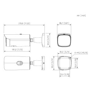 Dahua - IPC-HFW5859E1P-ZE-IL-27135 - IP - Bullet