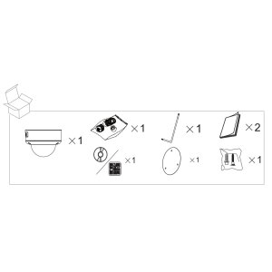 Dahua - IPC-HDBW5859E1P-ZE-IL-2712-Black - IP - Dome