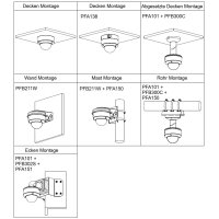 Dahua - IPC-HDBW5859E1P-ZE-IL-2712-Black - IP - Dome