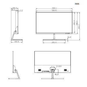 Dahua - LM24-B200S-B3-V - 23,8" Full-HD Monitor