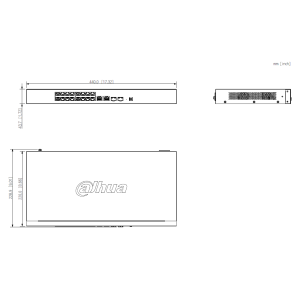 Dahua - CS4220-16GT-240-V2 - Switch - 16 PoE-GB