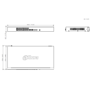 Dahua - CS4218-16ET-240-V2 - Switch - 16 PoE