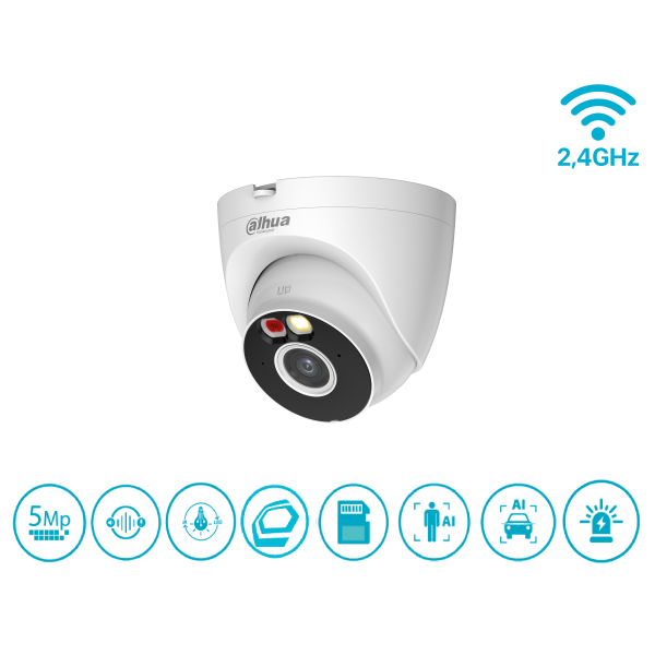 Dahua - IPC-T5AP-PV-0280B-EUR - Wifi - Eyeball