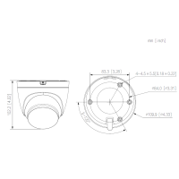 Dahua - IPC-T5AP-PV-0280B-EUR - Wifi - Eyeball