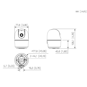 Dahua - IPC-H5AP-0280B-EUR - Wifi - PT