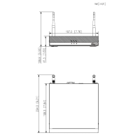 Dahua - NVR2104HC-W - NVR - 4 Kanal - Wifi
