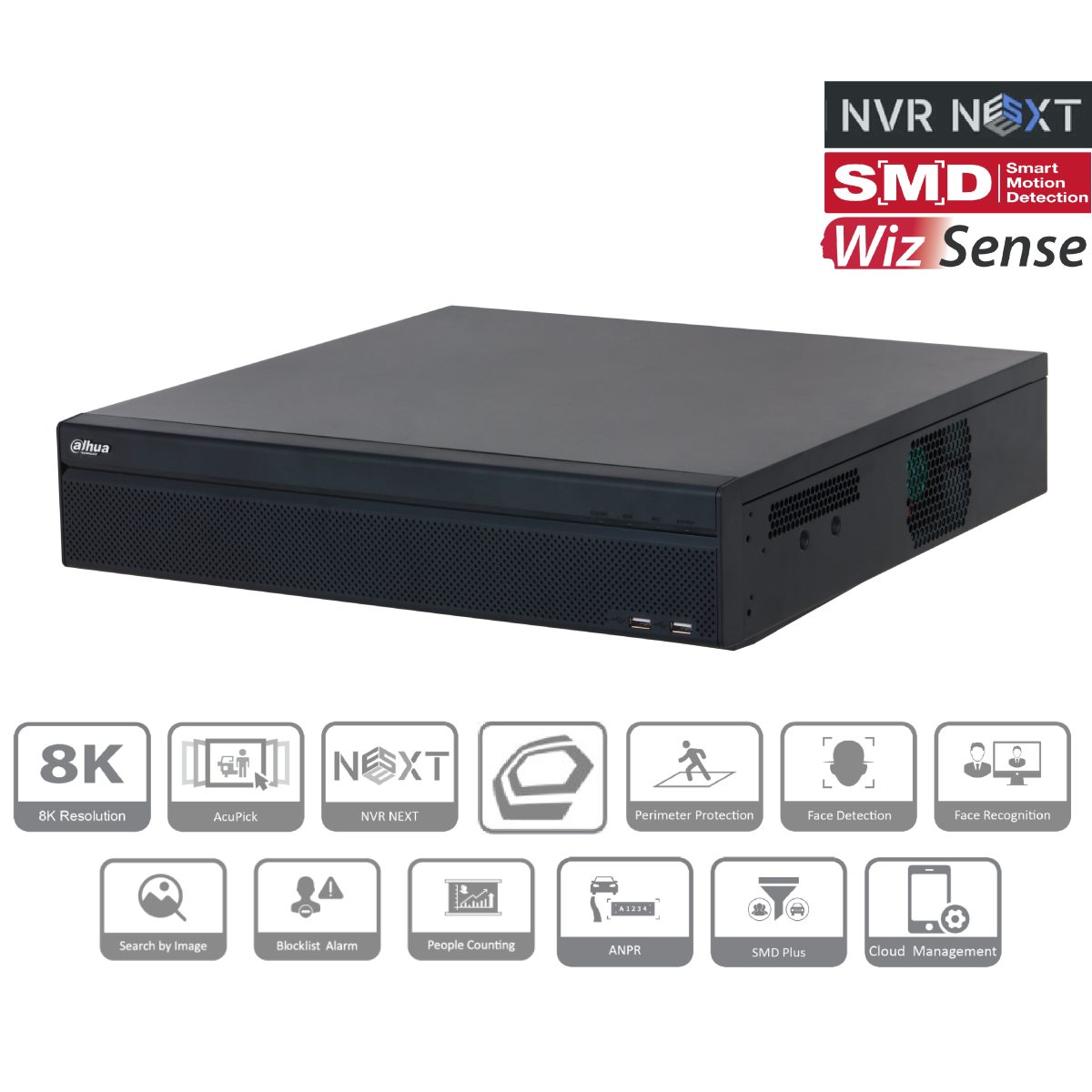 Dahua - NVR5864-EI2 - NVR - 64 Kanal box