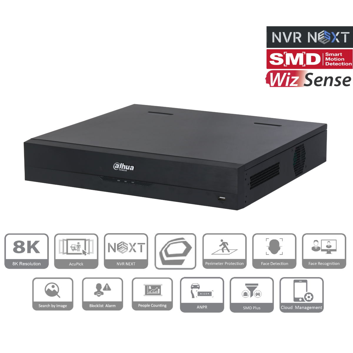 Dahua - NVR5416-EI2 - NVR - 16 Kanal