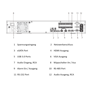 Dahua - NVR5416-EI2 - NVR - 16 Kanal