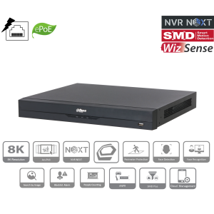 Dahua - NVR5216-16HP-EI2 - NVR - 16 Kanal - 16 PoE