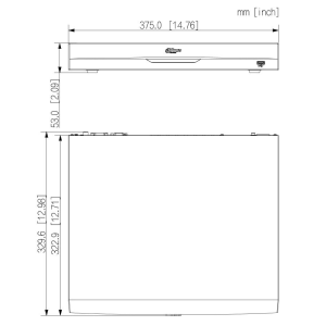 Dahua - NVR5216-16HP-EI2 - NVR - 16 Kanal - 16 PoE