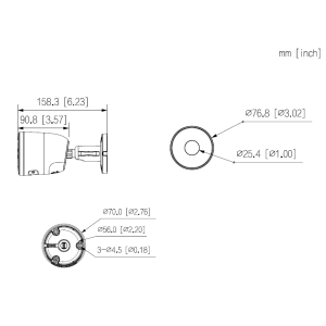 Dahua - F5D-PV-0280B - Wifi - Bullet - TIOC