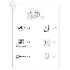Dahua - IPC-HFW1539DTK1P-SW-PV-0280B - Wifi - Bullet
