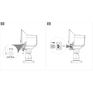 Dahua - IPC-MFW5241T2P-E3-ASE-0360/1200/2500B-QH-Black - IP - Bullet - Reichweite