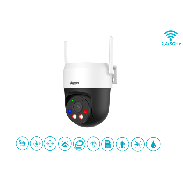 Dahua - IPC-PT1539DA1P-SW-PV-0400B-EUR - Wifi - TIOC