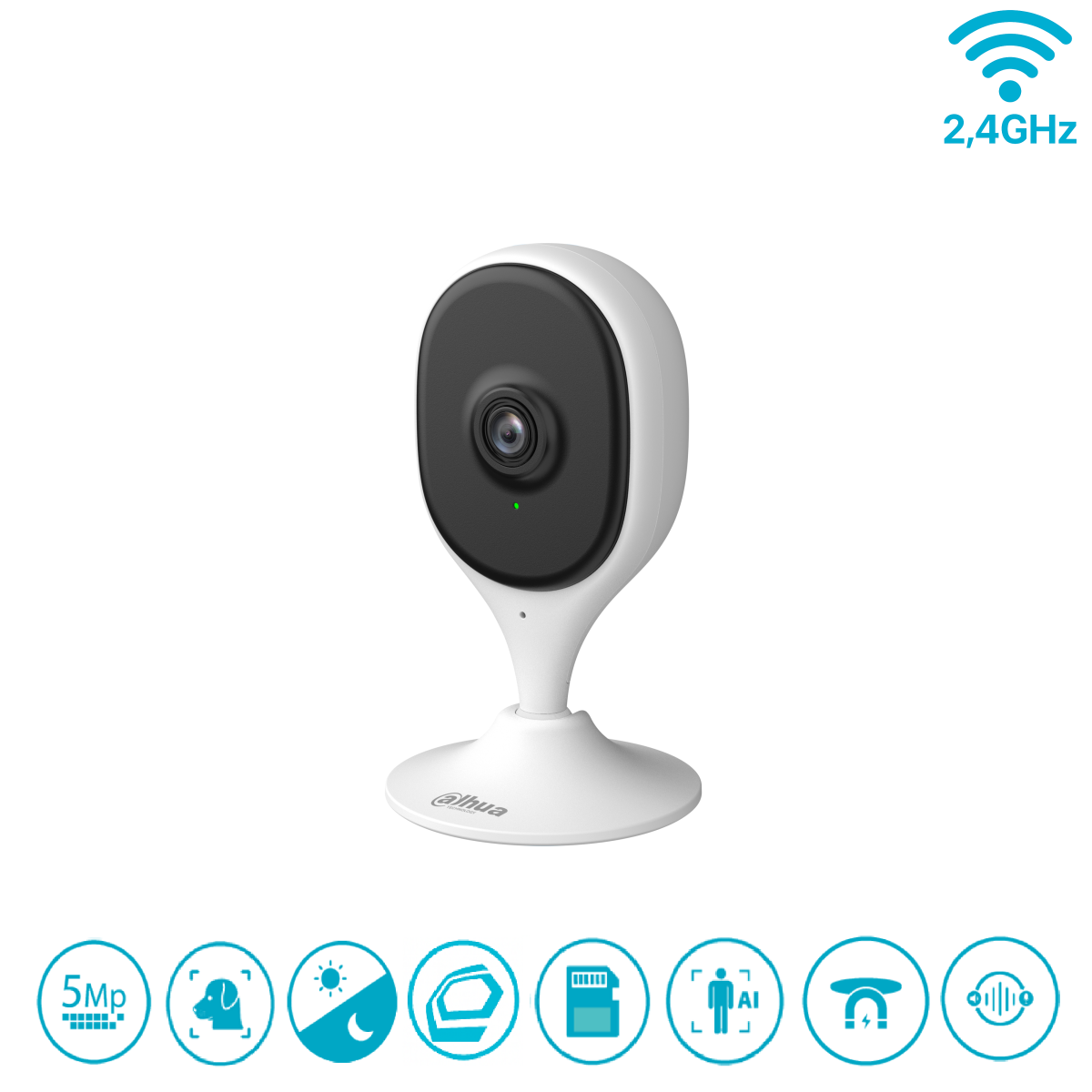 Dahua - IPC-C5AP-0280B-EUR - Wifi - Cube box
