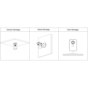Dahua - IPC-K1430KP-STW-0280B-EUR - Wifi - Cube