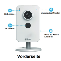 Dahua - IPC-K1430KP-STW-0280B-EUR - Wifi - Cube