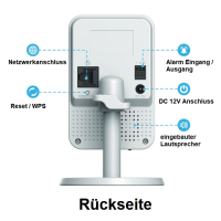 Dahua - IPC-K1430KP-STW-0280B-EUR - Wifi - Cube