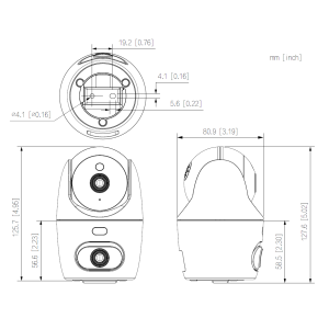 Dahua - IPC-HPT1539DDP-STW-5E2-EUR - Wifi - Dual Lens - PT