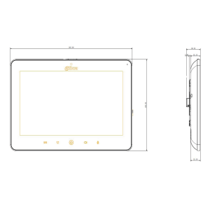Dahua - VTH5241DW-S2 - Monitor - PoE - Wifi - Weiß